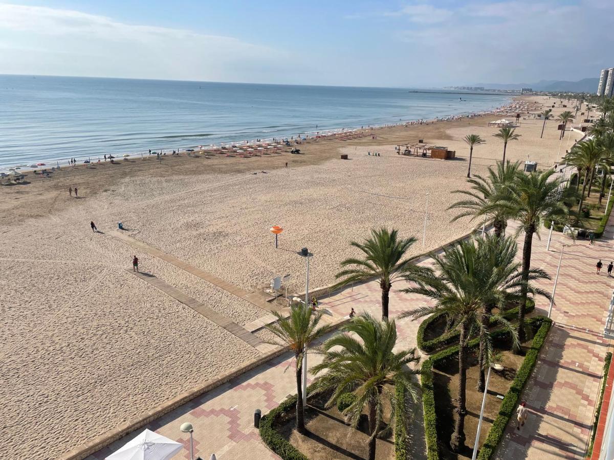 Primera línea en Cullera con piscina. Inmejorables vistas Exterior foto